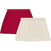 Hanes Women's Originals Sleep Shorts, 2-Pack, Comfywear Supersoft Lounge Shorts Pack, 3.25"