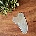 Wispun 2pcs Skin Facial Care Gua Sha Guasha Treatment Massage Natural Jade Board Traditional Scraping Scraper Tool