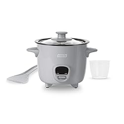 Dash DRCM200RMGY04 Mini Rice Cooker Steamer with
