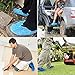 Premium Disposable Boot and Shoe Covers,keliiyo Durable, Water Resistant, Non-Toxic,One Size Fits Most (100-Pack)