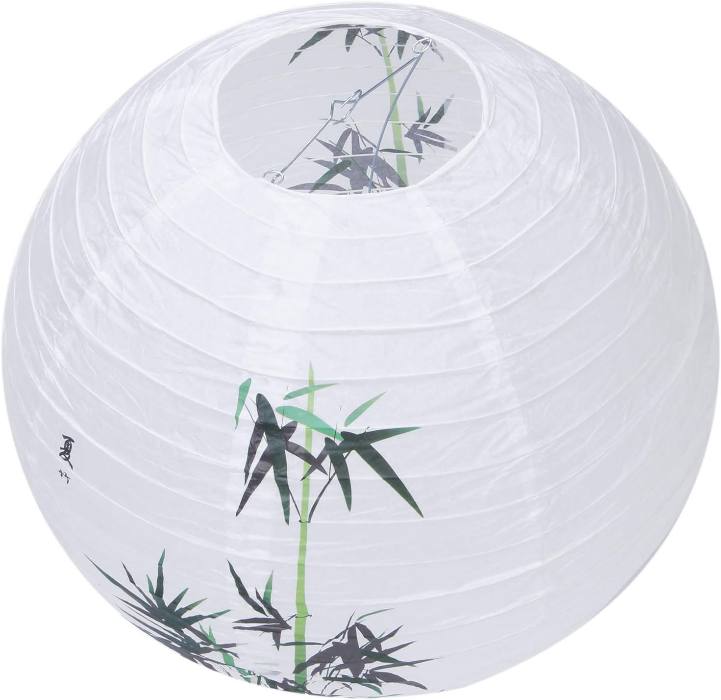 Globalflashdeal Paper Lantern Lights, Lamp Shade Bamboo Chinese Paper Lantern Oriental Style Light Decoration for Wedding Birthday Party