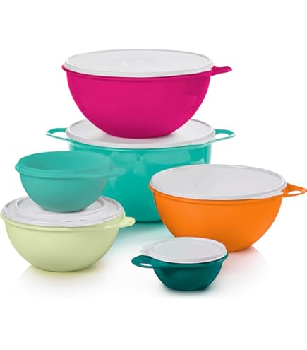 Set 4 Bols Tupperware Réfrigérateur 550 Ml - Neufs Sous Emballage
