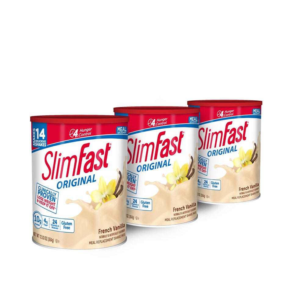SlimFast Original Meal Replacement Shake Mix Powder Weight Loss Shake