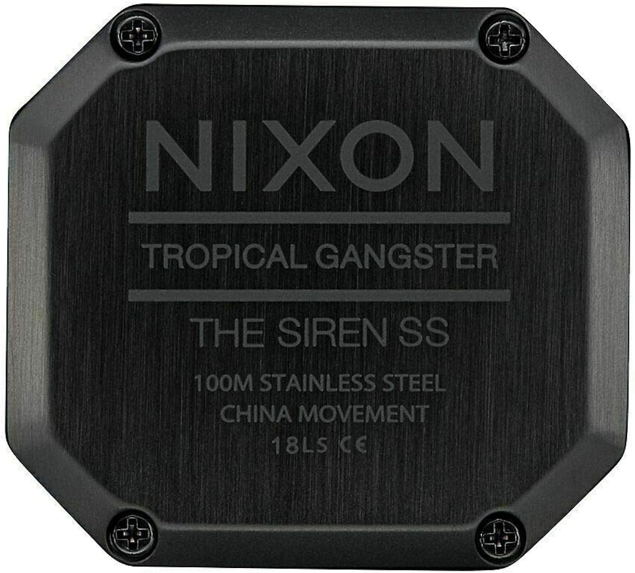 nixon siren black
