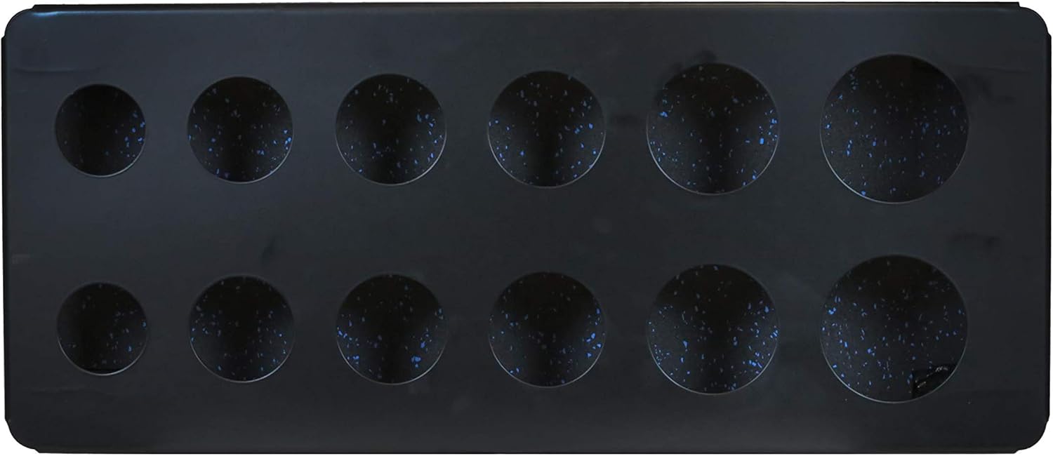 Diamond Professional Diamond Clubbell Rack Unisex Adult, Black, Unique