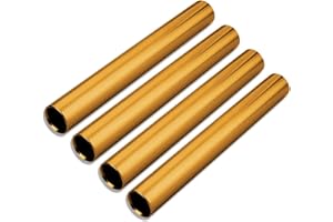 XMWangzi Aluminum Track Field Relay Batons, Race Equipments for Running Race Team, Suitable for Outdoor Sports Practice Athlete, Corrosion Resistant High Strength Smooth Surface