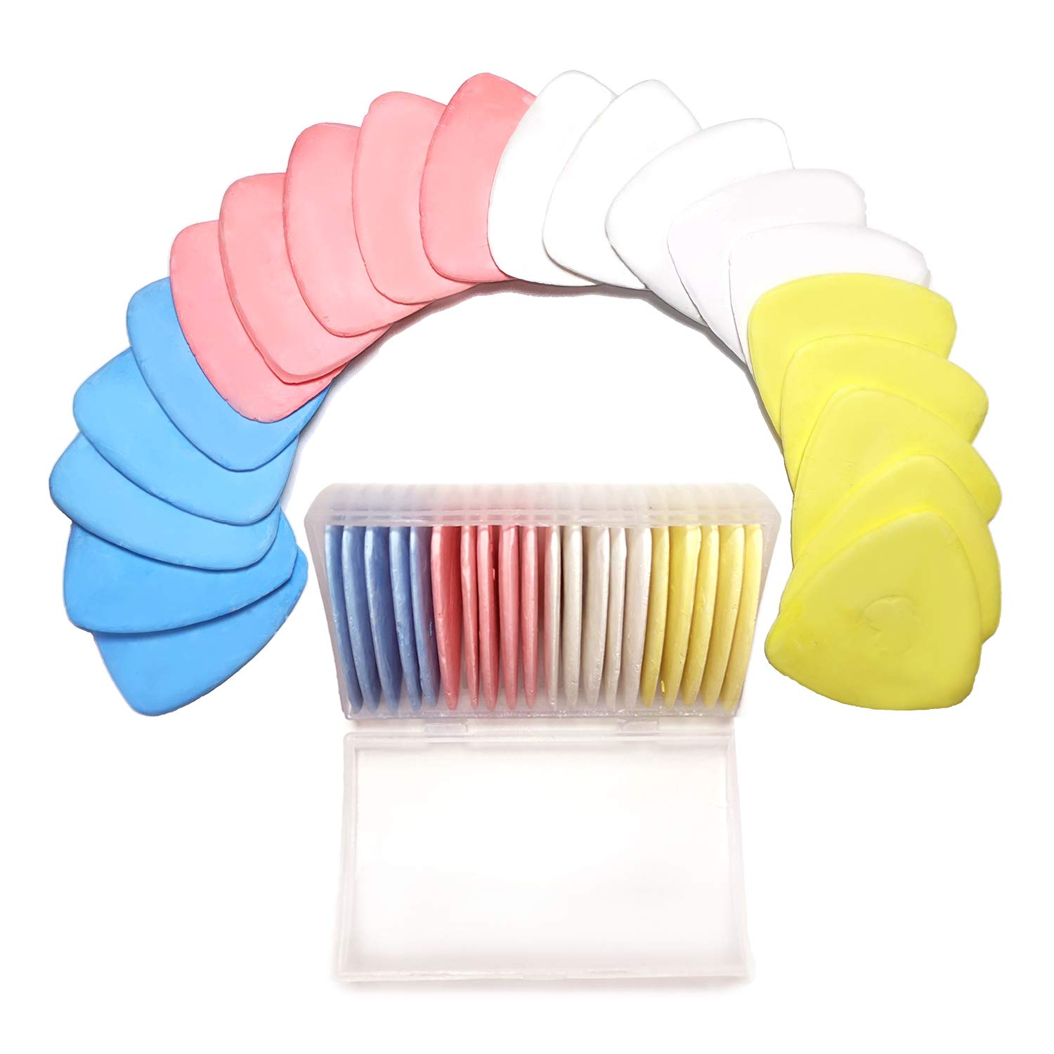 Lohas Select Professional Tailors Chalk Triangle Tailor's Fabric Marker Chalk - Sewing Notions & Accessories 20 Pack(Blue)