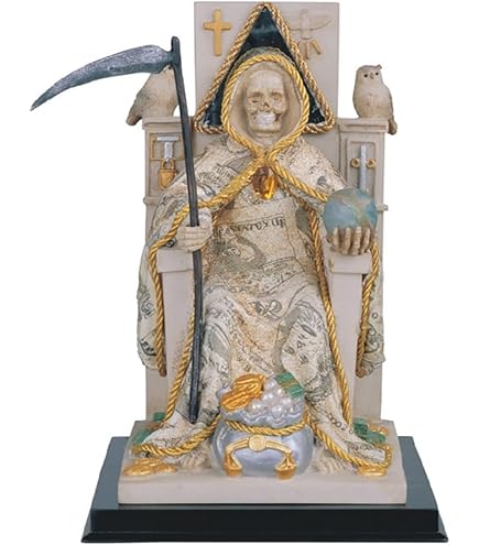 Beeldje Santa muerte engel van de dood standbeeld - hars - Catawiki