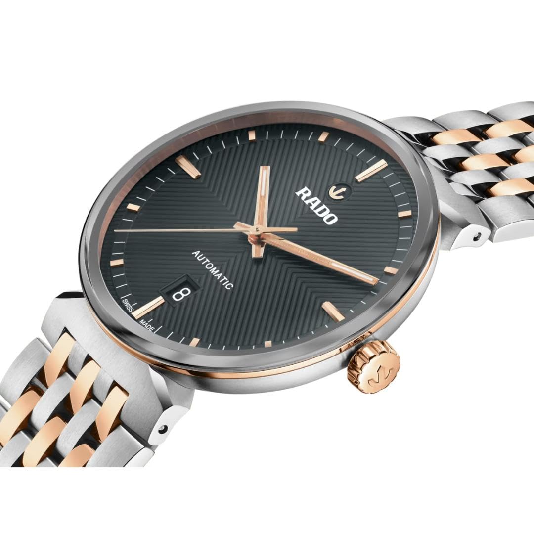 Rado - Florence Automatic - Unisex - Swiss Watch - Sapphire Crystal Dial - Stainless Steel Case - Automatic - Rose Gold - 39 mm
