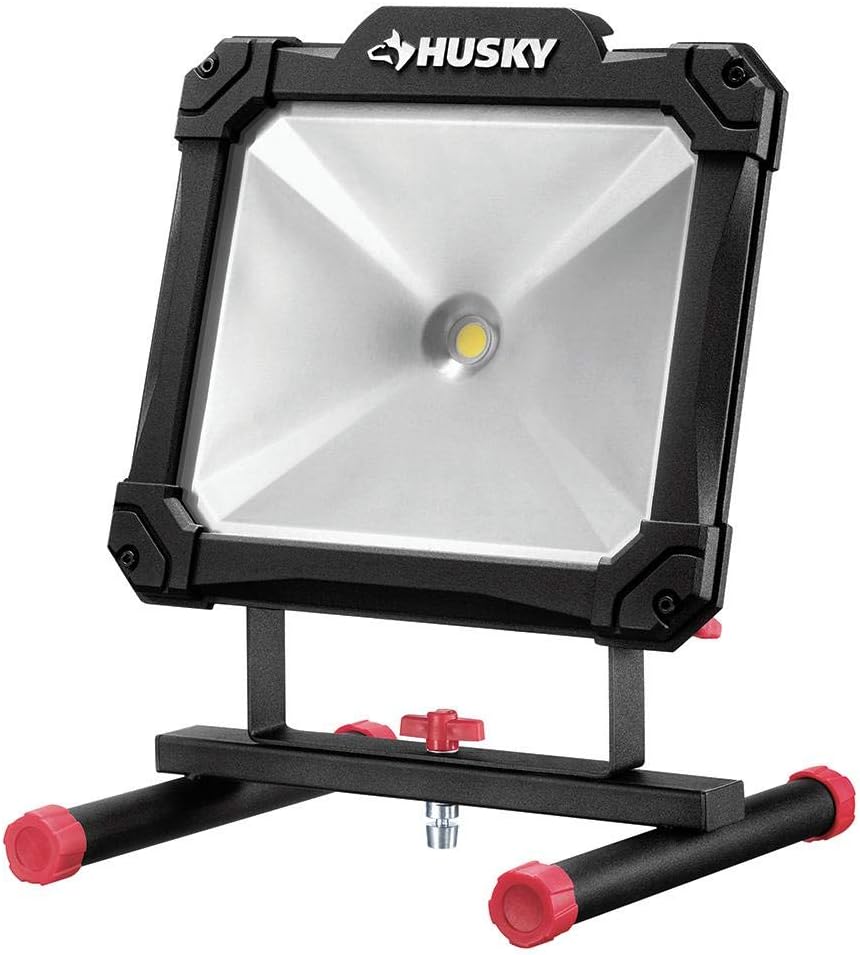 Husky 5000Lumen Portable LED Work Light, Spotlights Amazon Canada