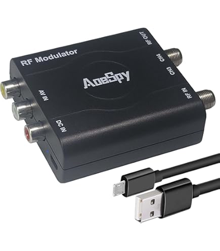 Amazon.com: New Nippon Universal RF Modulator RCA Audio