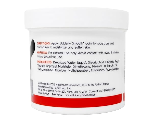 UDDERLY SMOOTH DAILY MOISTURIZING BODY CREAM, ORIGINAL FORMULA, 10 OZ (PACK OF 3)