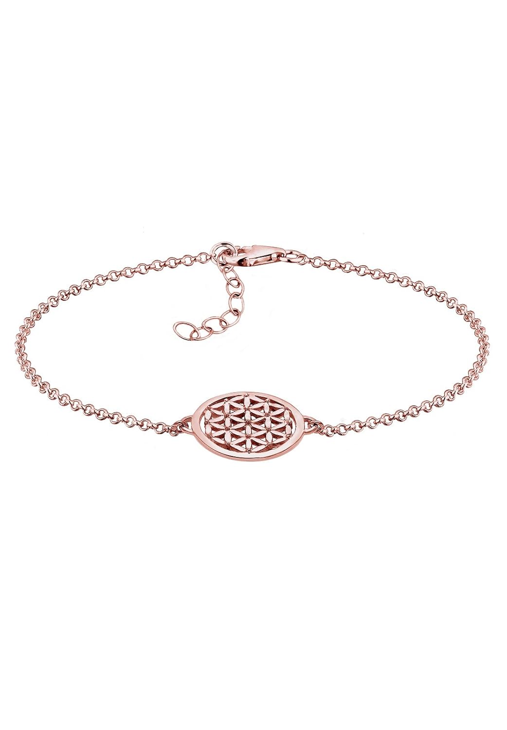 Elli mujeres de  plata de ley de la flor de la vida