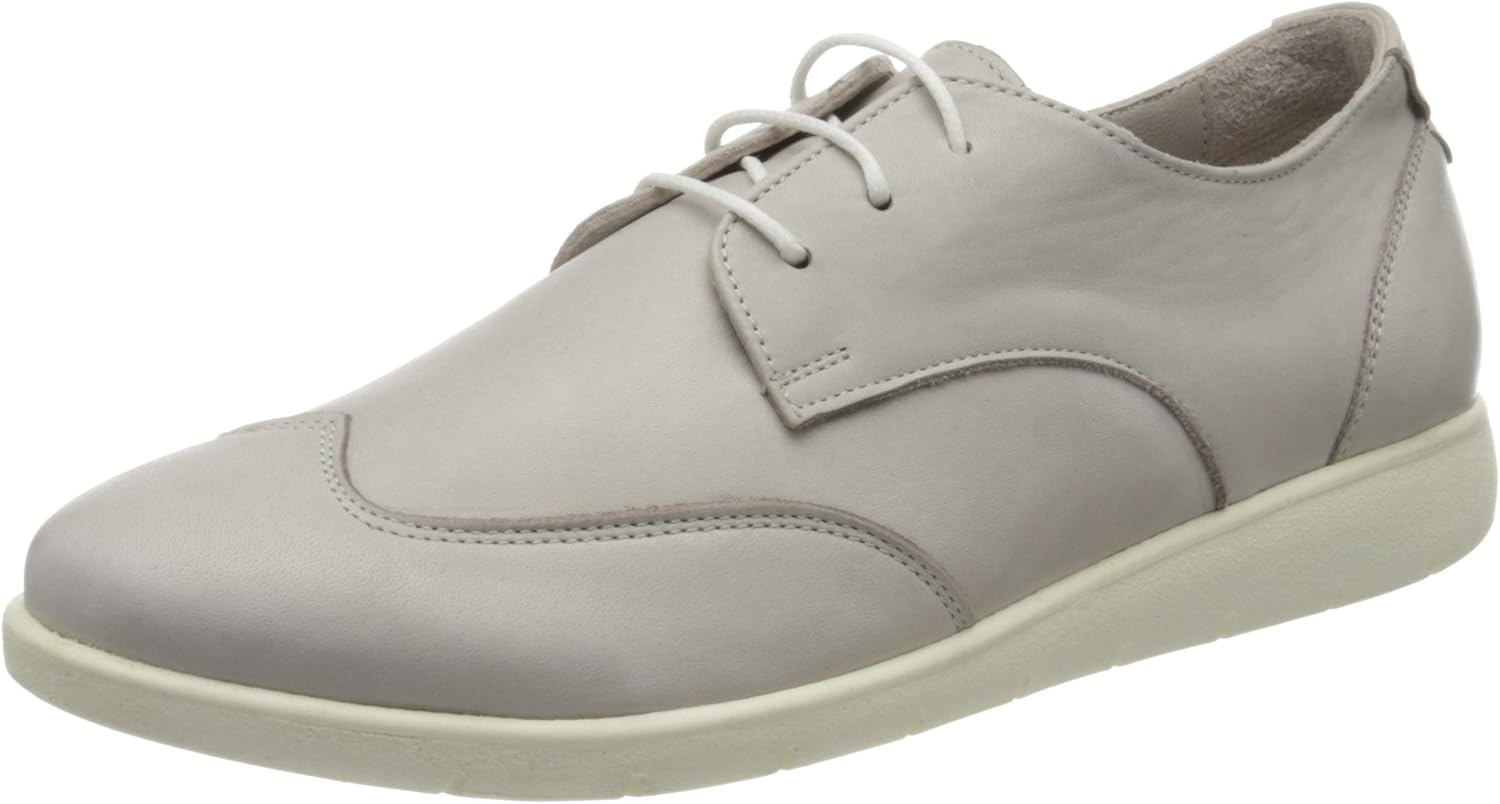 Andrea Conti Dames Low Top Freya Sneakers, wit, marineblauw, donkerrood, 41 EU