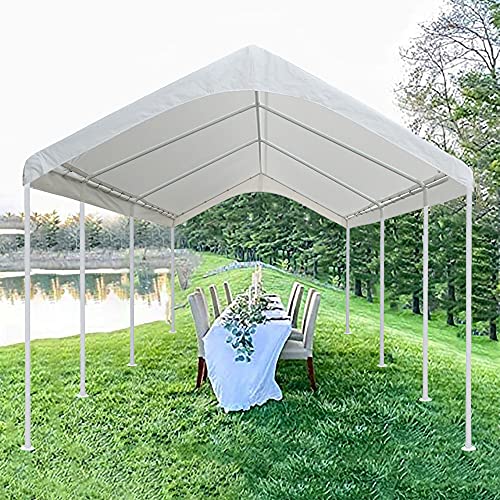 Abba Patio 10 x 20 ft Heavy Duty Carport Car Canopy Garage Boat Shelter