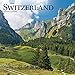 Switzerland 2020 12 x 12 Inch Monthly Square Wall Calendar, Scenic Travel Europe Swiss Alps by 