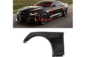 CAREONLINE New Front Driver Left Side Fender Fits for 2016-2022 Chev-rol-et Camaro OEM: 23221297 GM1240399（OL-250828）