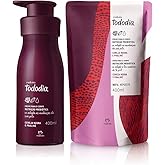 Kit Natura Tododia Hidratante Corporal Cereja Negra e Praliné 400 ml + Refil 400ml