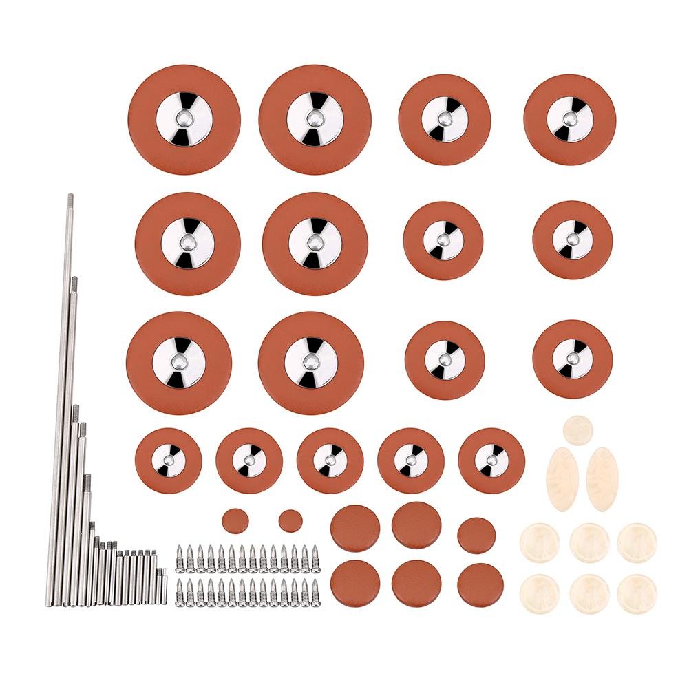 Alto Sax Repair Kit Parts Tools Sax Saxophone Pads Screws Rollers Sax Inlays Parts Replacement Instrument Accessory