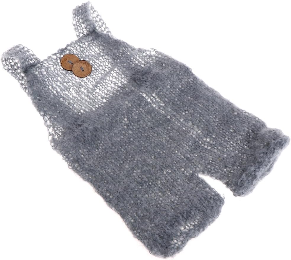 Runrain Newborn Infant Baby Boys Girls Knitted Photography Props Romper Clothing Outfits