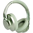 TUINYO Bluetooth Headphones Wireless, Over Ear Stereo Wireless Headset 40H Playtime with deep bass, Soft Memory-Protein Earmu