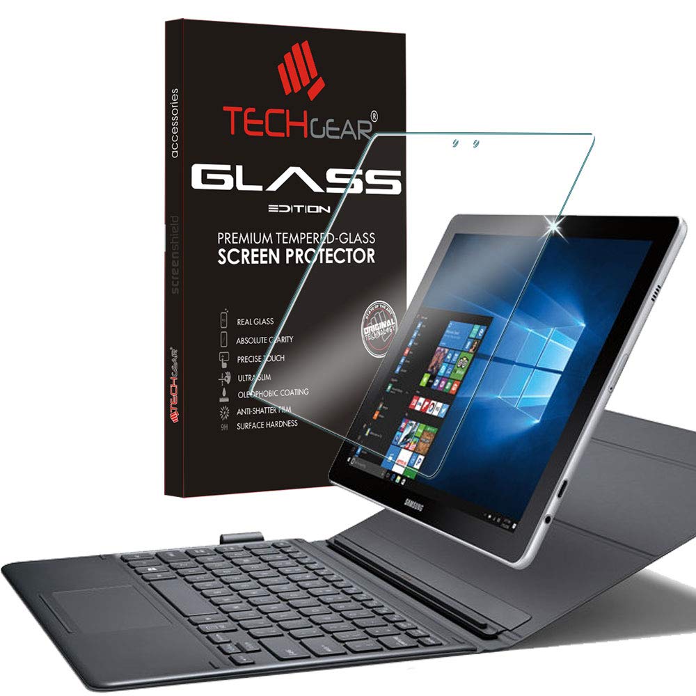 TECHGEAR GLASS Edition fits Samsung Galaxy Book 10.6 Inch - Genuine Tempered Glass Screen Protector Guard Cover [S Pen Compatible]