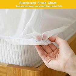 2 Pack Disposable Bed Sheets King Size, Disposable