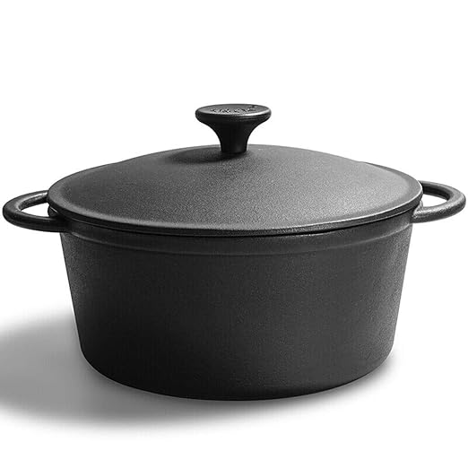 zyl Cazuela 26cm de Hierro Fundido Pot Ronda Hogar Cocina de Nido ...