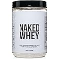 Naked Whey 1Lb - Only 1 Ingredient, Grass Fed Whey Protein Powder, Undenatured, No Gmos, No Soy, Gluten Free, Stimulate Growt