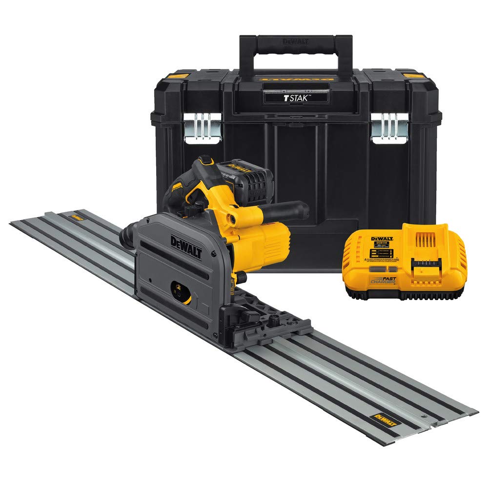 Photo 1 of DEWALT 60V MAX* Track Saw Kit with 59-Inch Track, 6-1/2-Inch (DCS520ST1)