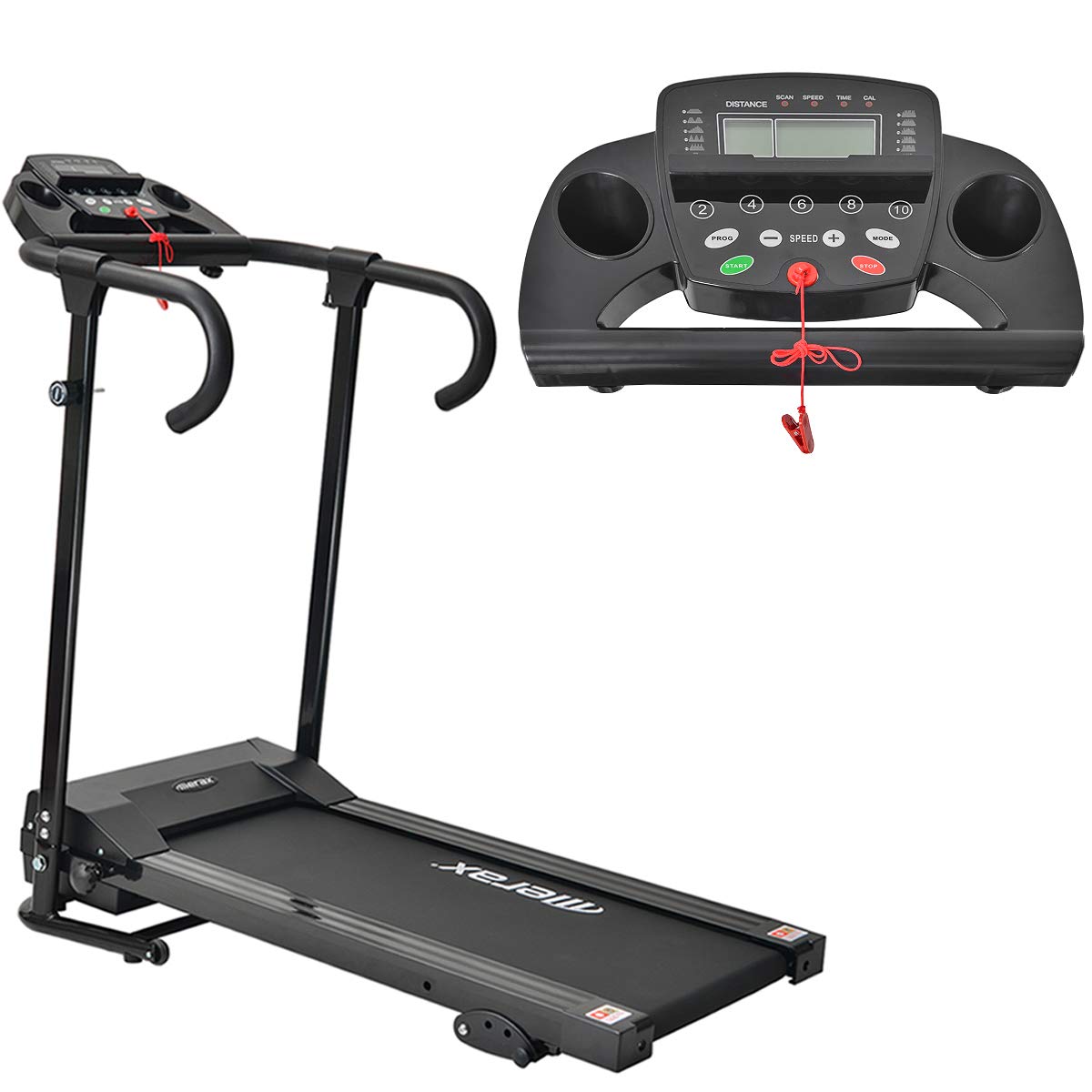 merax motorized treadmill