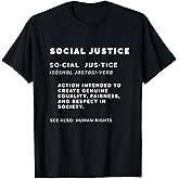 Social Justice Definition Shirt | SJW, Liberal, Civil Rights T-Shirt