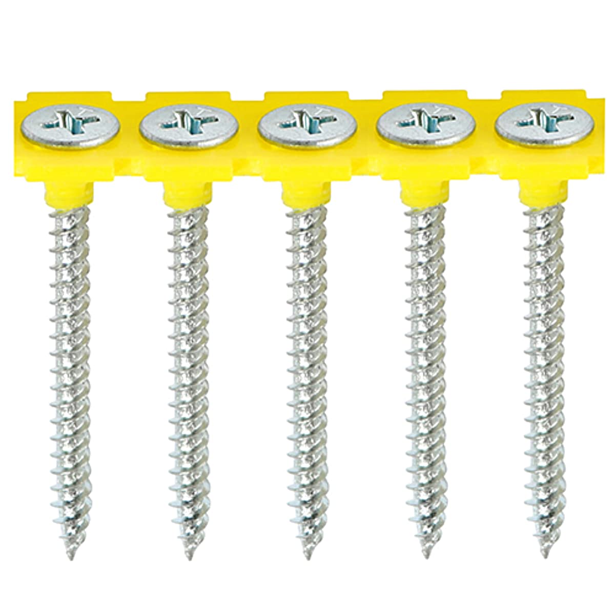 TIMCO BZP Collated Fine Drywall Screw - 3.5 x 32 - Zinc - Box of 1000