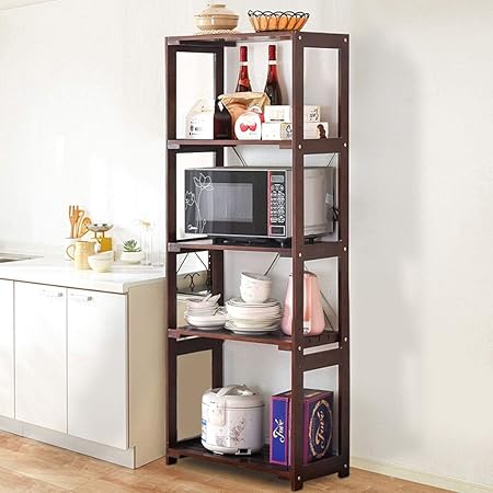 JIAQI Florero Interior y Exterior. YST Rack Horno de microondas ...