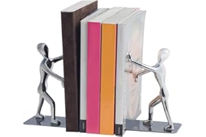 Balvi - Bookend Shadow x2 Chrome zinc