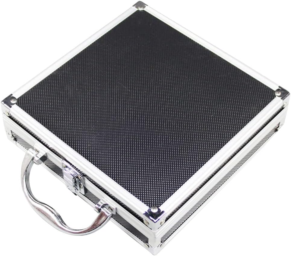 cypreason Aluminium Tool Box Foam Filled Shockproof Storage Case Home Office
