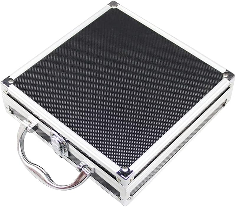cypreason Aluminium Tool Box Foam Filled Shockproof Storage Case Home Office