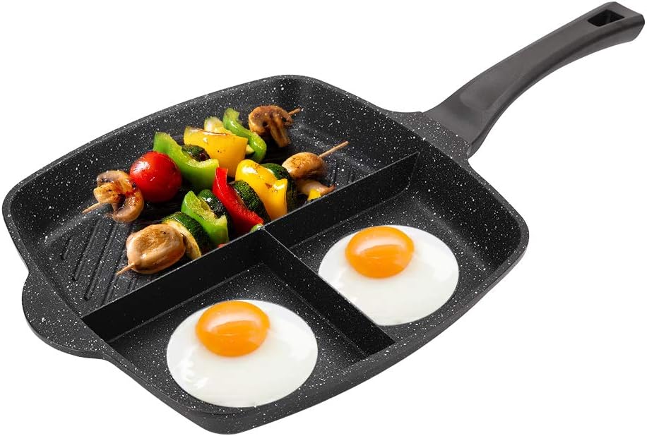 Best cast iron griddle with sections