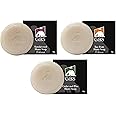 G.B.S 97% All Natural Shave Soap Set for Men, Cedar & Pine, Sandalwood, Bay Rum, Pack of 3