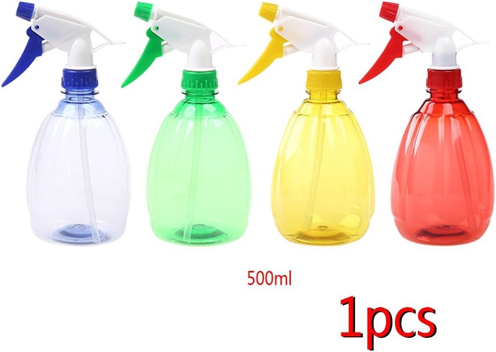 yangfr 500ml Garden Used Plastic Transparent Trigger Empty Water Spray Bottle for Flower Plant-Atomizer