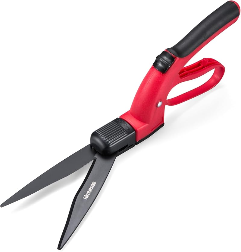 Kimura Samurai Grass Shears - Rotating Head, High Carbon Japanese Steel