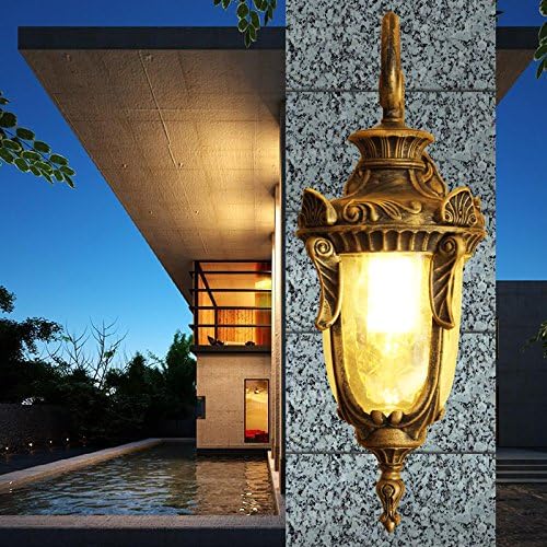 TYDXSD European antique Wall lamp outdoor lamp vintage outdoor garden light waterproof balcony corridor street lights garden lights wall lamps