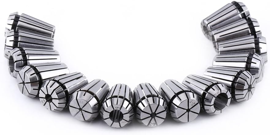 Yosoo 15Pcs Er20 Spring Collet Set for CNC Workholding Engraving Machine and Milling Lathe Tool 1-13Mm - Image 5