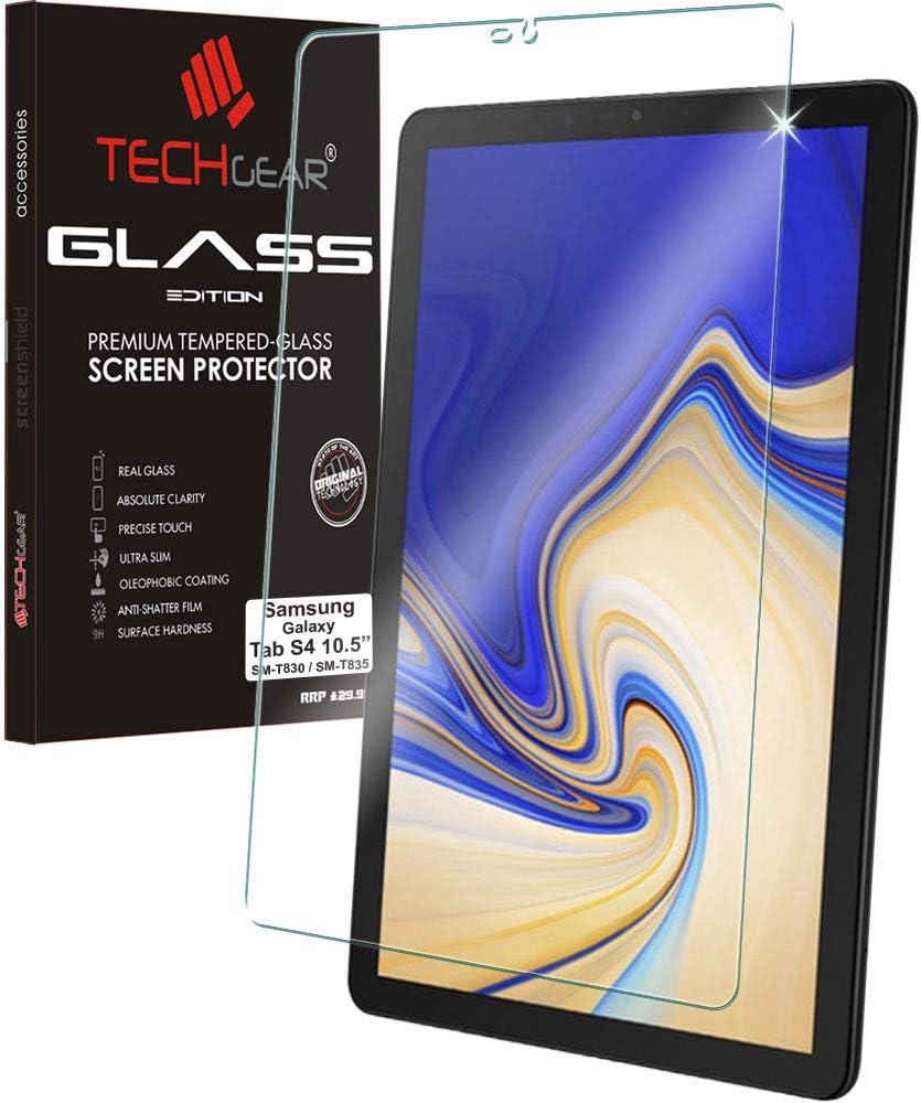 TECHGEAR Anti-Glare Screen Protector Compatible with Samsung Galaxy Tab S4 10.5"(SM-T830 Series)