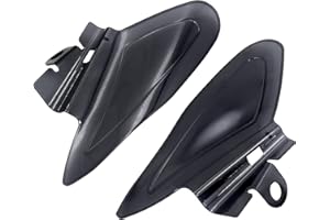 HDBUBALUS Motorcycle Saddle Heat Shields Air Deflector Fit for Indian Chief Classic Vintage Chieftain 2014-2022 Gray