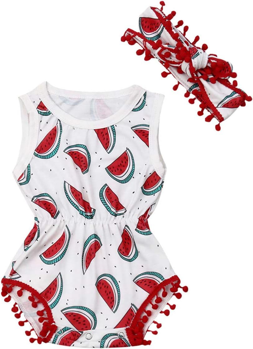 Newborn Infant Baby Girl Clothes Lace Halter Backless Jumpsuit Romper Bodysuit Sunsuit Outfits Set