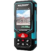 MiLESEEY 330Ft Laser Measurement Tool with Digital Viewfinder, Up to 2mm Accuracy, 4X Adjustable Zoom Camera, App Connected,