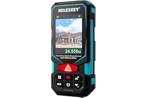MiLESEEY 330Ft Laser Measurement Tool with Digital Viewfinder, Up to 2mm Accuracy, 4X Adjustable Zoom Camera, App Connected, 