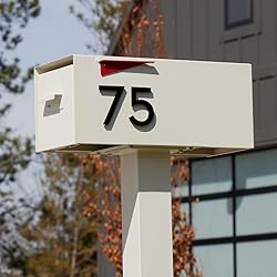 3 Inch Self-adhesive Mailbox Numbers, Modern House