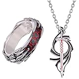Anime Fate Stay Night Ring Necklace/Ring Black